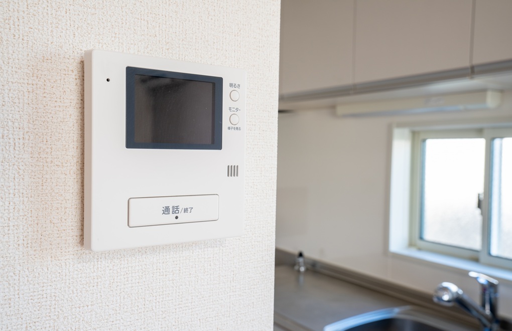 モニター付きインターホン